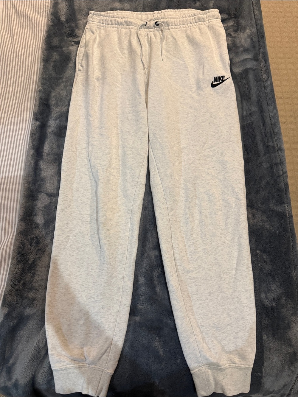 Women’s Nike Light Heather Gray Sweatpants
